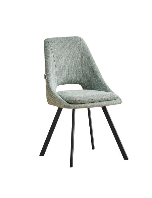 Sedia con Cuscino Imbottito Tessuto Verde Blauss Prezzo