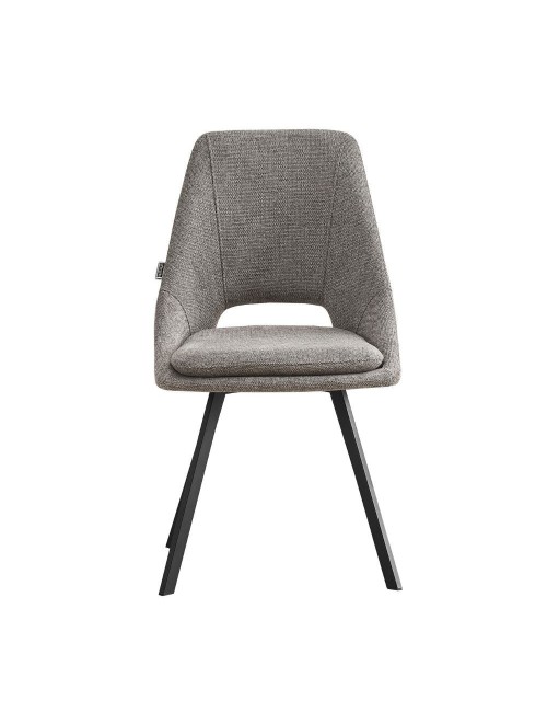Sedia con Cuscino Imbottito Tessuto Grigio Blauss Prezzo