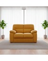 Divano 2 posti Alenda tessuto Roma15 colore senape 160x98x92h
