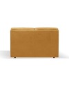 Divano 2 posti Alenda tessuto Roma15 colore senape 160x98x92h