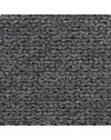 Divano 2 posti Alenda tessuto Roma28 colore antracite 160x98x92h