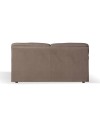 Divano 3 posti Alenda tessuto Roma10 colore tortora 211x98x92h