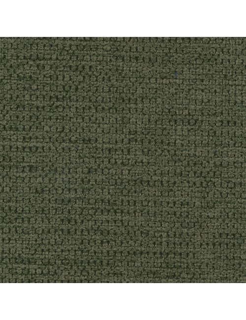 Divano Letto Angolare Fiona con Penisola Sinistra e Pouf Contenitore – Verde Oliva