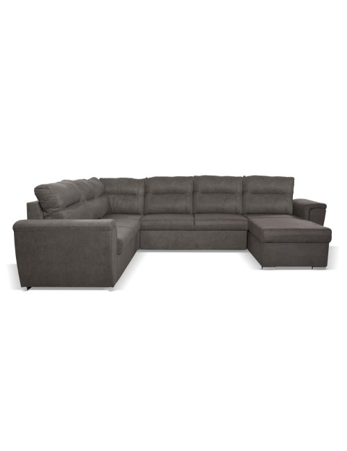Divano Angolare con Letto e 2 Contenitori Washington Khaki Prezzo
