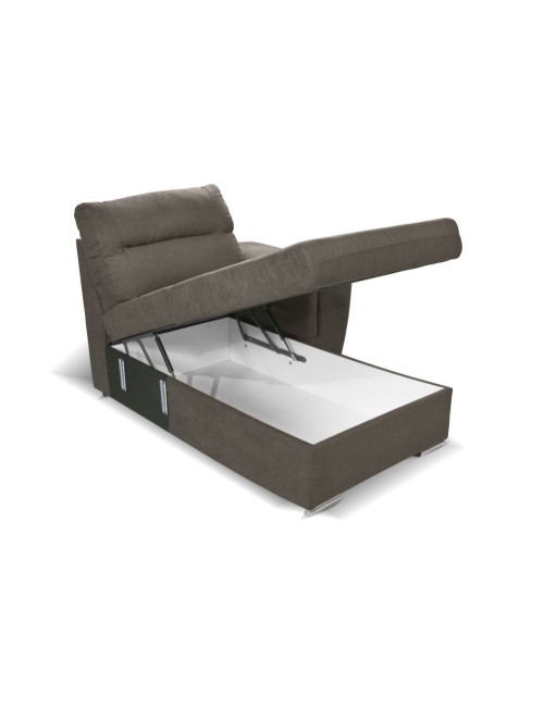 Divano Angolare con Letto e 2 Contenitori Washington Khaki Prezzo