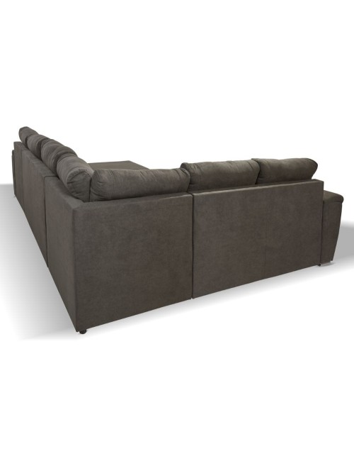 Divano Angolare con Letto e 2 Contenitori Washington Khaki Prezzo