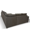 Divano angolare con letto e 2 contenitori Washington khaki