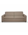 Divano letto 3 posti Flash tessuto Queens colore camel 200x98x86h