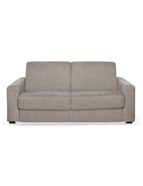 Divano letto 3 posti Kriog tessuto Barrel19 tortora 200x98x86h