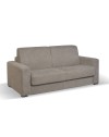Divano letto 3 posti Kriog tessuto Barrel19 tortora 200x98x86h
