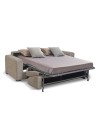 Divano letto 3 posti Kriog tessuto Barrel19 tortora 200x98x86h