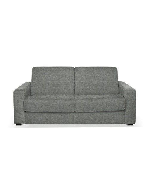 Divano letto 3 posti Kriog tessuto Barrel83 grigio 200x98x86h