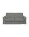 Divano letto 3 posti Kriog tessuto Barrel83 grigio 200x98x86h