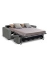 Divano letto 3 posti Kriog tessuto Barrel83 grigio 200x98x86h