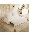 Divano letto Belly 2 posti colore beige 185x85x85H
