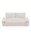Divano letto Belly 2 posti colore beige 185x85x85H
