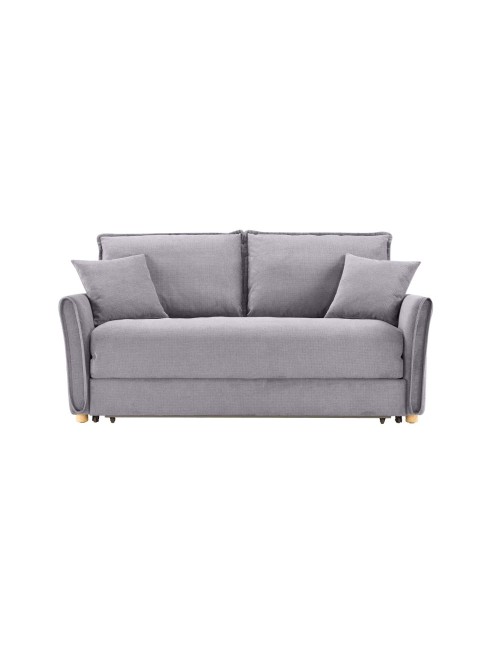Divano Letto Cassie 3 posti tessuto grigio 176x93x97H: Stile, Comfort e Funzionalità