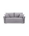 Divano Letto Cassie 3 posti tessuto grigio 176x93x97H: Stile, Comfort e Funzionalità