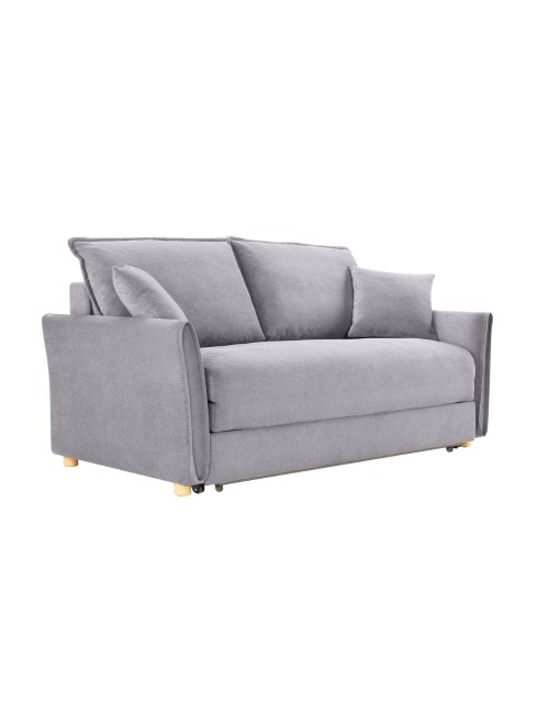 Divano Letto Cassie 3 posti tessuto grigio 176x93x97H: Stile, Comfort e Funzionalità