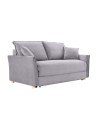 Divano Letto Cassie 3 posti tessuto grigio 176x93x97H: Stile, Comfort e Funzionalità