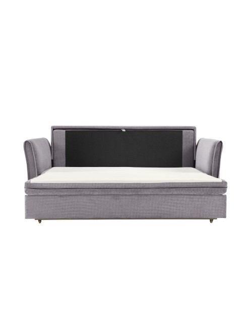 Divano Letto Cassie 3 posti tessuto grigio 176x93x97H: Stile, Comfort e Funzionalità