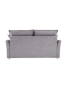 Divano Letto Cassie 3 posti tessuto grigio 176x93x97H: Stile, Comfort e Funzionalità