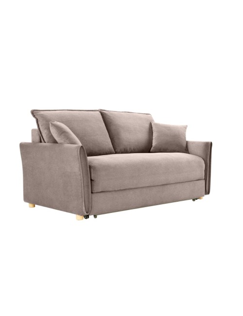 Divano Letto Cassie 3 posti tessuto tortora 176x93x97H: Stile, Comfort e Funzionalità