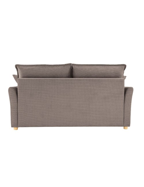 Divano Letto Cassie 3 posti tessuto tortora 176x93x97H: Stile, Comfort e Funzionalità