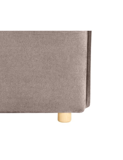 Divano Letto Cassie 3 posti tessuto tortora 176x93x97H: Stile, Comfort e Funzionalità