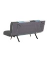 Divano con funzione letto e braccioli reclinabili Dube patchwork 181x81x86h