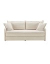 Divano Letto Ghide colore panna 217x86x95H:Comfort e Funzionalità