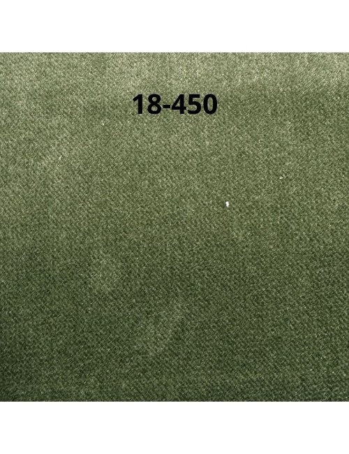 Divano funzione letto e contenitore Legen 3 Posti in vellutino verde oliva 210x85x87H