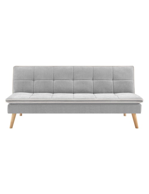 Divano letto Lunaria 3 posti colore grigio design moderno 182x88x80H
