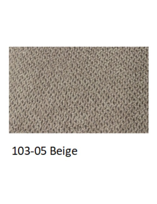 Divano 2 posti Nutmeg in tessuto beige 160x76x86H