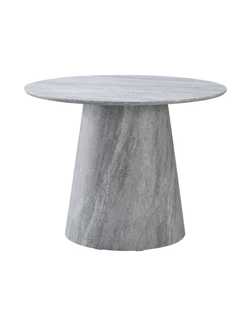 Tavolo rotondo Ben100 colore cemento 100x100x75.5H