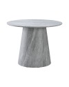 Tavolo rotondo Ben100 colore cemento 100x100x75.5H
