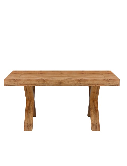 Tavolo Allungabile Cindy Gondar Rovere da160 a 240 cm con Gambe Coordinate