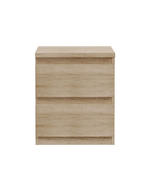 Comodino Morgan 2 cassetti rovere – 41.8x32.2x49.3H