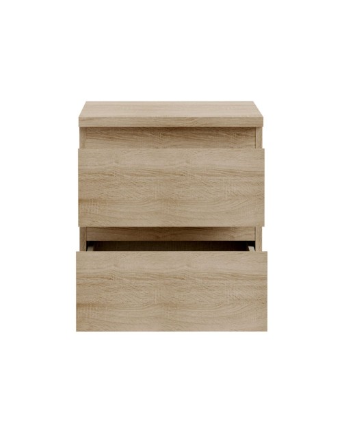 Comodino Morgan 2 cassetti rovere – 41.8x32.2x49.3H