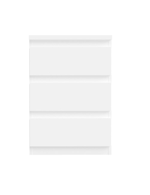 Cassettiera Morgan 3 cassetti bianco – 42x32x61H
