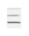 Cassettiera Morgan 3 cassetti bianco – 42x32x61H