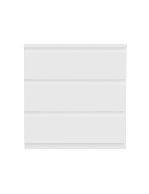 Cassettiera Morgan 3 cassetti bianco – 77.2x42.2x80H