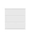 Cassettiera Morgan 3 cassetti bianco – 77.2x42.2x80H