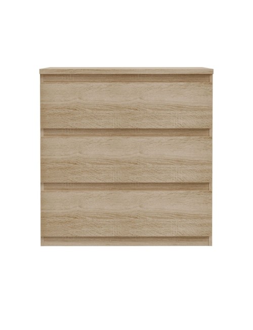 Cassettiera Morgan 3 cassetti rovere – 77.2x42.2x80H