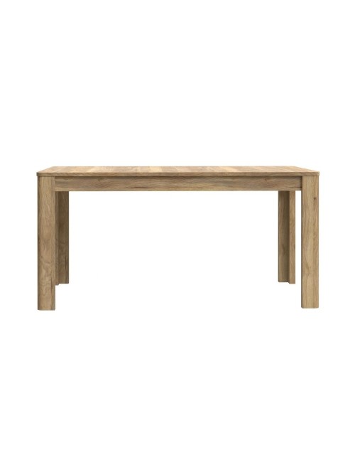 Tavolo rettangolare allungabile Mono Core 160/206 cm con allunga centrale colore rovere
