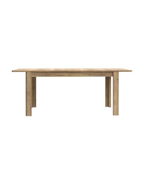 Tavolo rettangolare allungabile Mono Core 160/206 cm con allunga centrale colore rovere