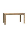 Tavolo rettangolare allungabile Mono Core 160/206 cm con allunga centrale colore rovere