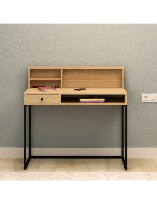 Scrivania con Cassetto Nasus Colore Rovere Nero Prezzo