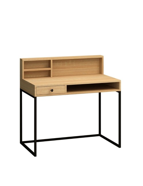 Scrivania con Cassetto Nasus Colore Rovere Nero Prezzo