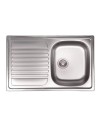 Cucina angolare 180x160 reversibile Cassino con elettrodomestici colore bianco